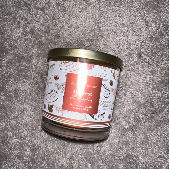 NWT western brook harvest pumpkin 🎃 scented candle 🕯️ - Picture 5 of 5